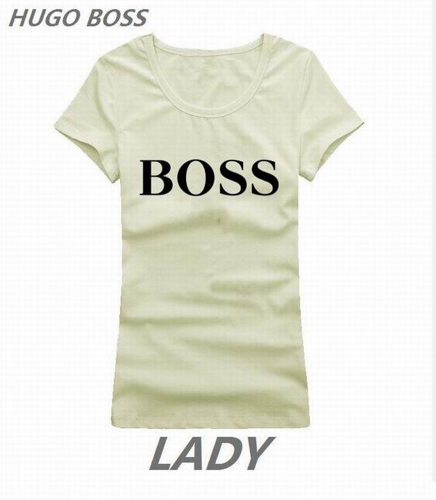 BOSS short round collar T woman S-XL-027